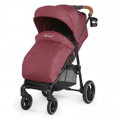 Дитяча прогулянкова коляска Kinderkraft Grande LX Burgundy